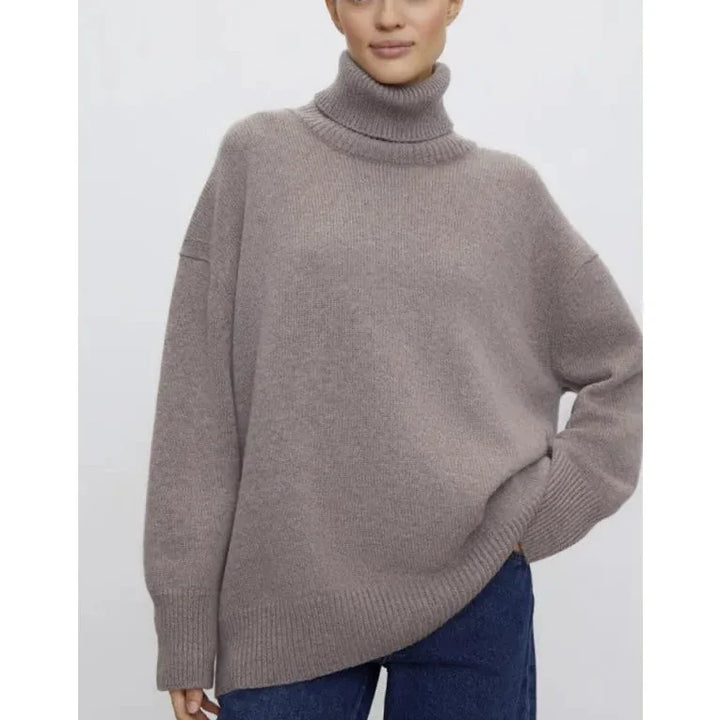 Drune | Stilvolle Herbst Klassische Rollkragenpullover für Frauen