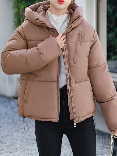 Drune | Zeitgenössische Winterjacke mit Reißverschluss für Damen - Ideal für Herbst/Winter