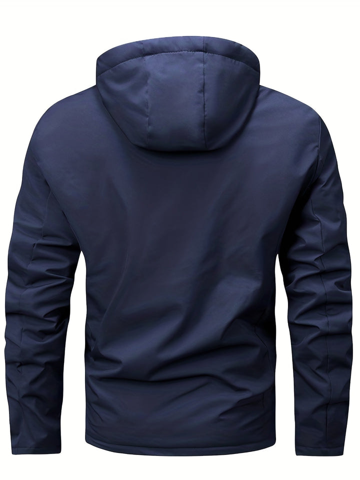Drune | Fleece-Kapuzenjacke Für Outdoor-Aktivitäten Für Herren - Perfekt für Outdoor-Aktivitäten