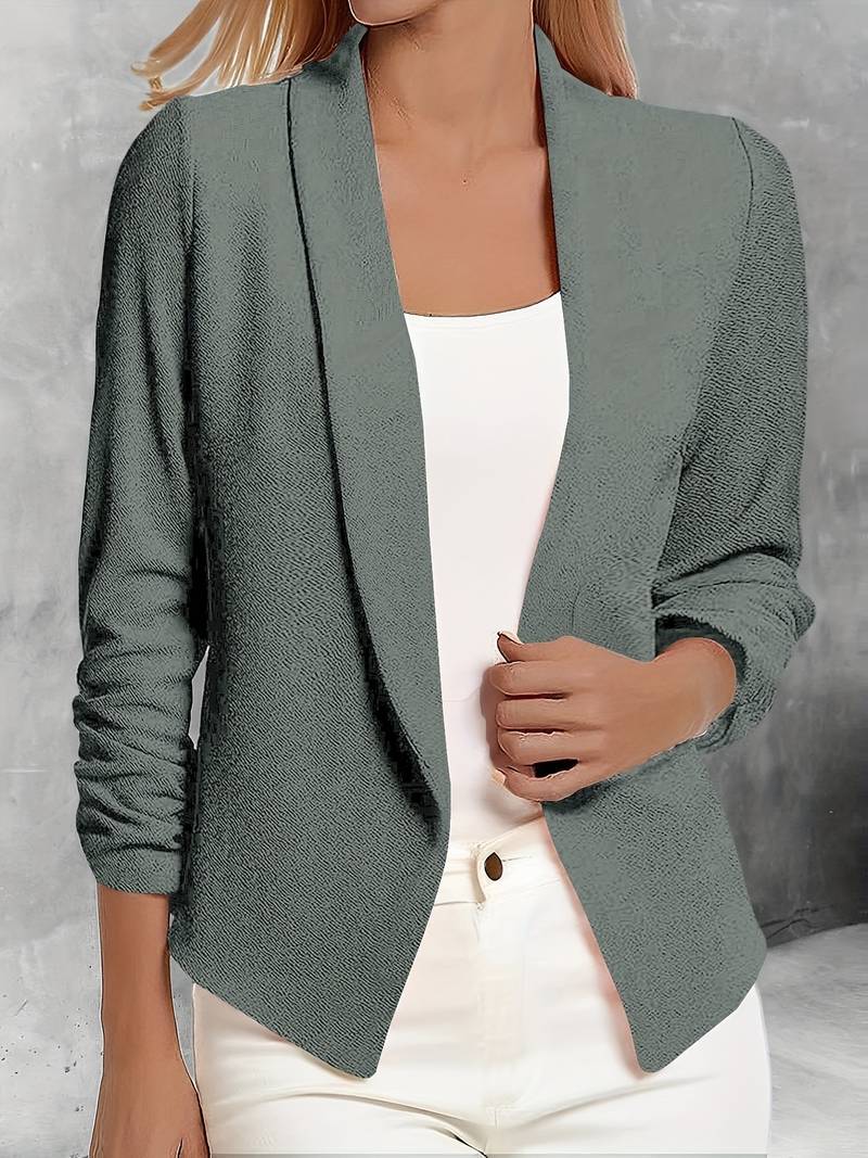 Drune | stilvoller blazer mit offener vorderseite