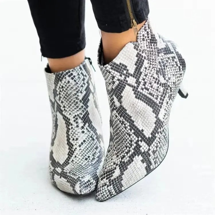Drune | Damen Stiefeletten mit Absatz