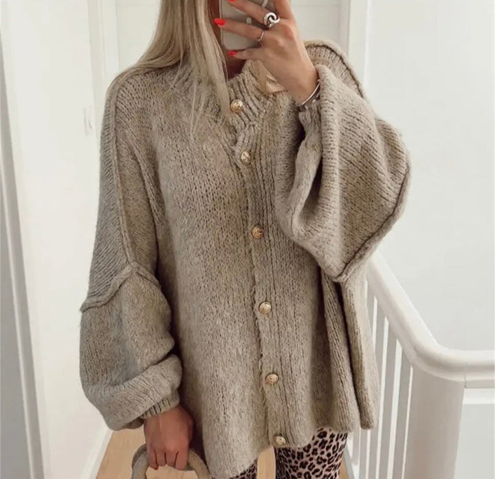 Drune | Cozy oversized knit cardigan sweater