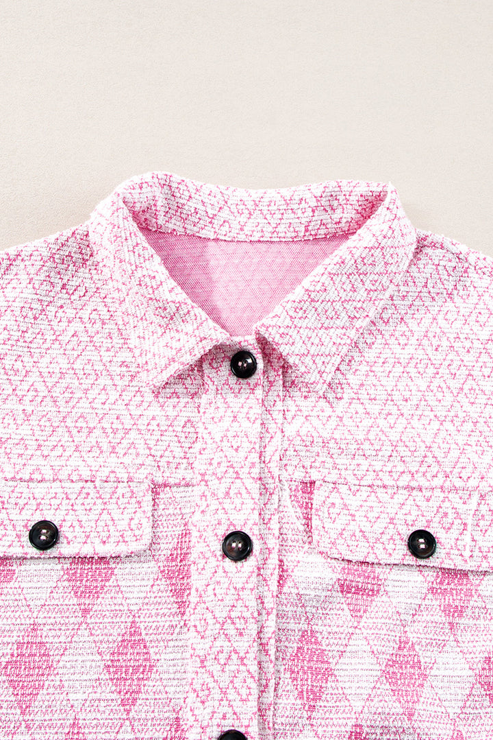 Drune | Karo Hemdjacke Baumwollmischung Bunt und Schick