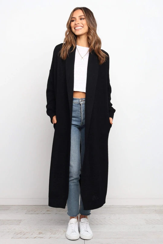 Drune | Lange Strickjacke für Frauen