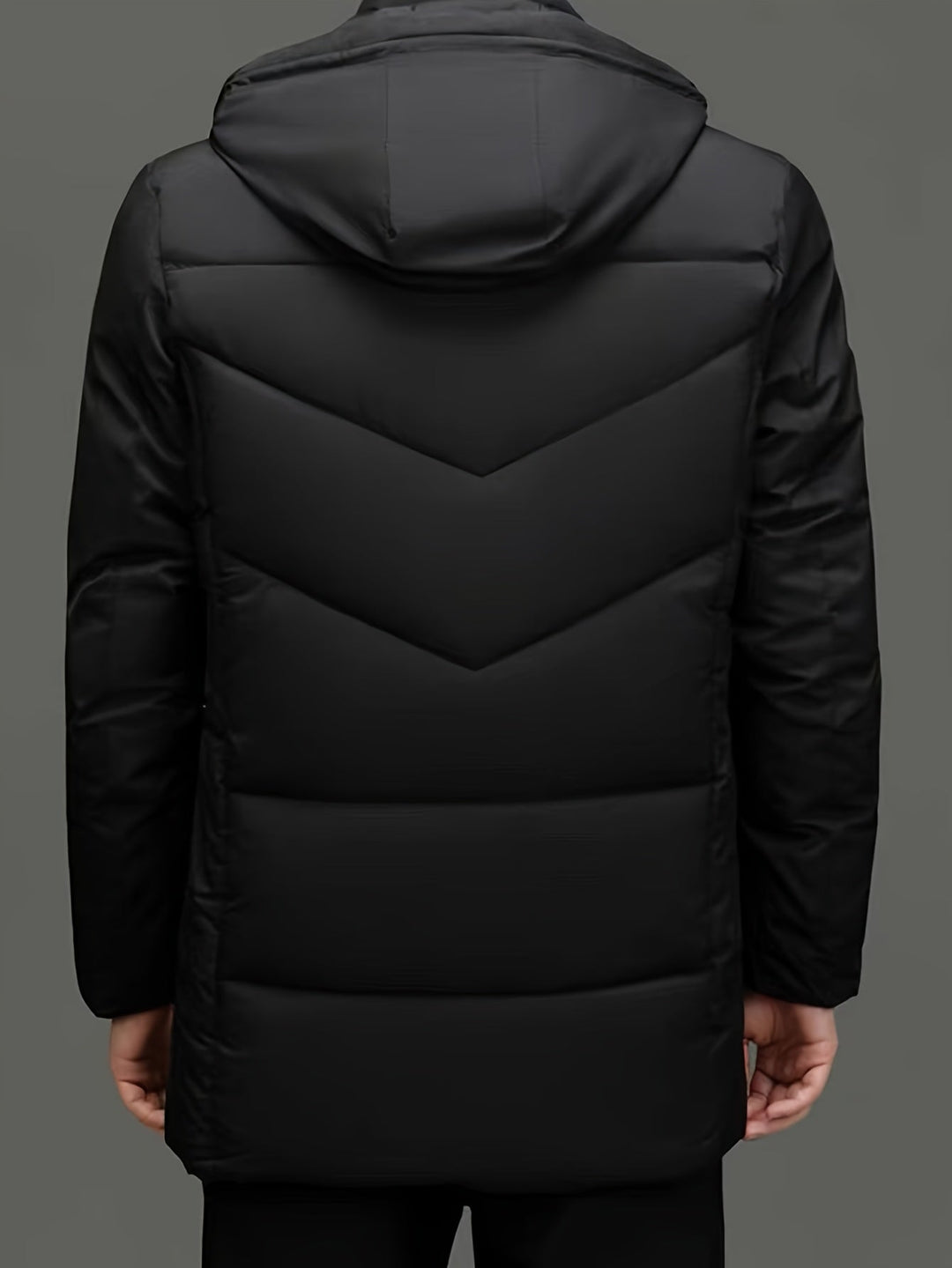 Drune | Warme Pufferjacke mit Kapuze Polyester Stil und Schutz