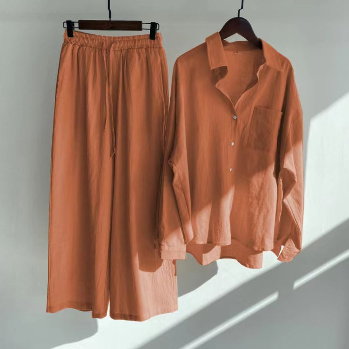 Drune | Stylisches Und Zweiteiliges Leinen Set
