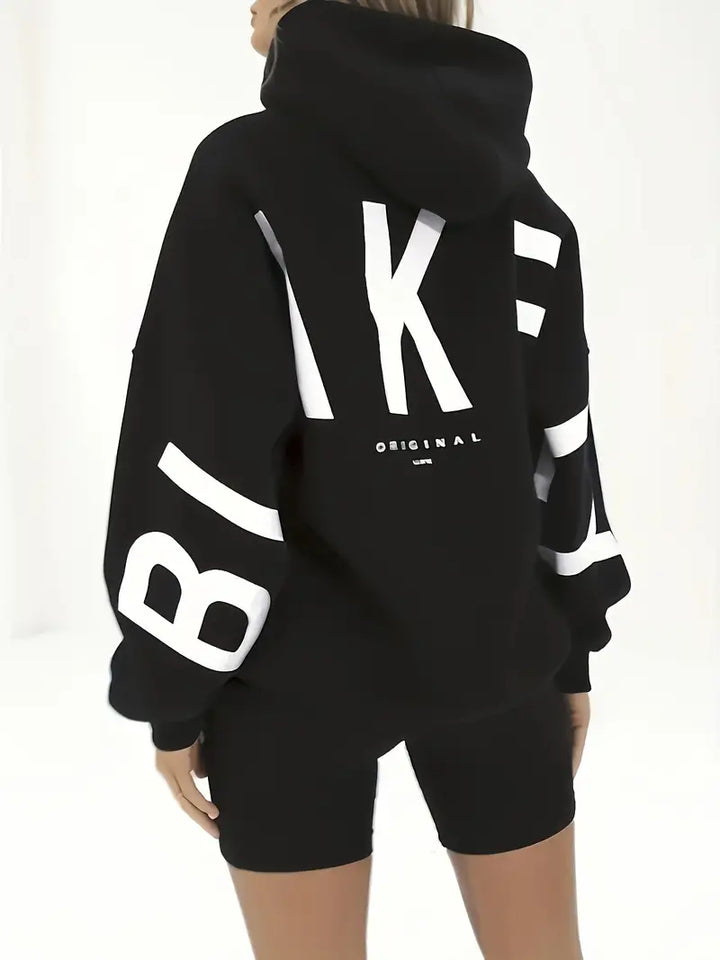 Drune | Dicke Kapuzenjacke mit Muster