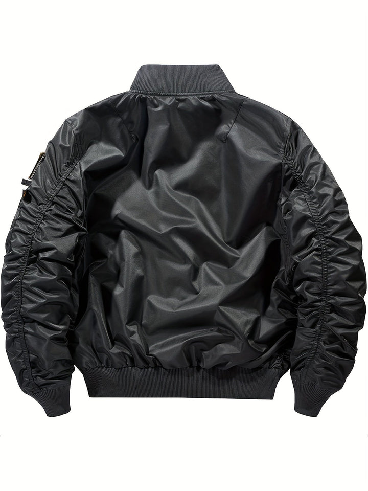 Drune | Bomber Taktische Outdoorjacke Mit Stehkragen Für Herren - Perfekt für Outdoor-Aktivitäten