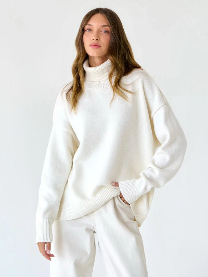 Drune | Kuscheliger Oversize-Pullover mit Rollkragen