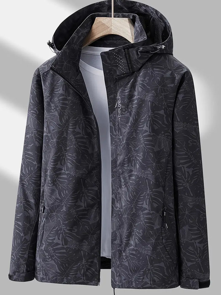Drune | Damen Outdoor-Jacke wind- und regenfest mit abnehmbarer Kapuze | Ideal für abenteuerliche Tage