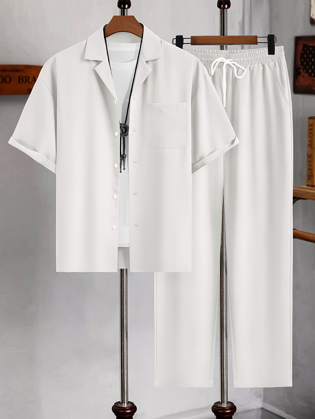Drune | Sommeroutfitsatz in Einfarbiger Farbe