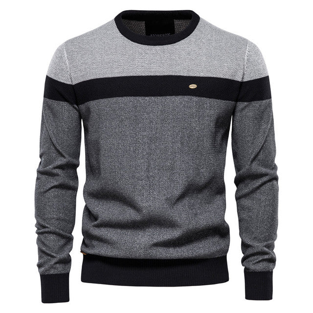 Drune | Farbblock Sweatshirt Für Herren