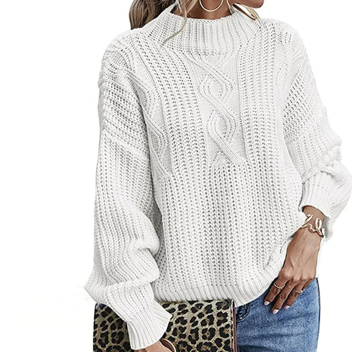 Drune | Stylischer Pullover Aus Gedrehtem Strick für Damen