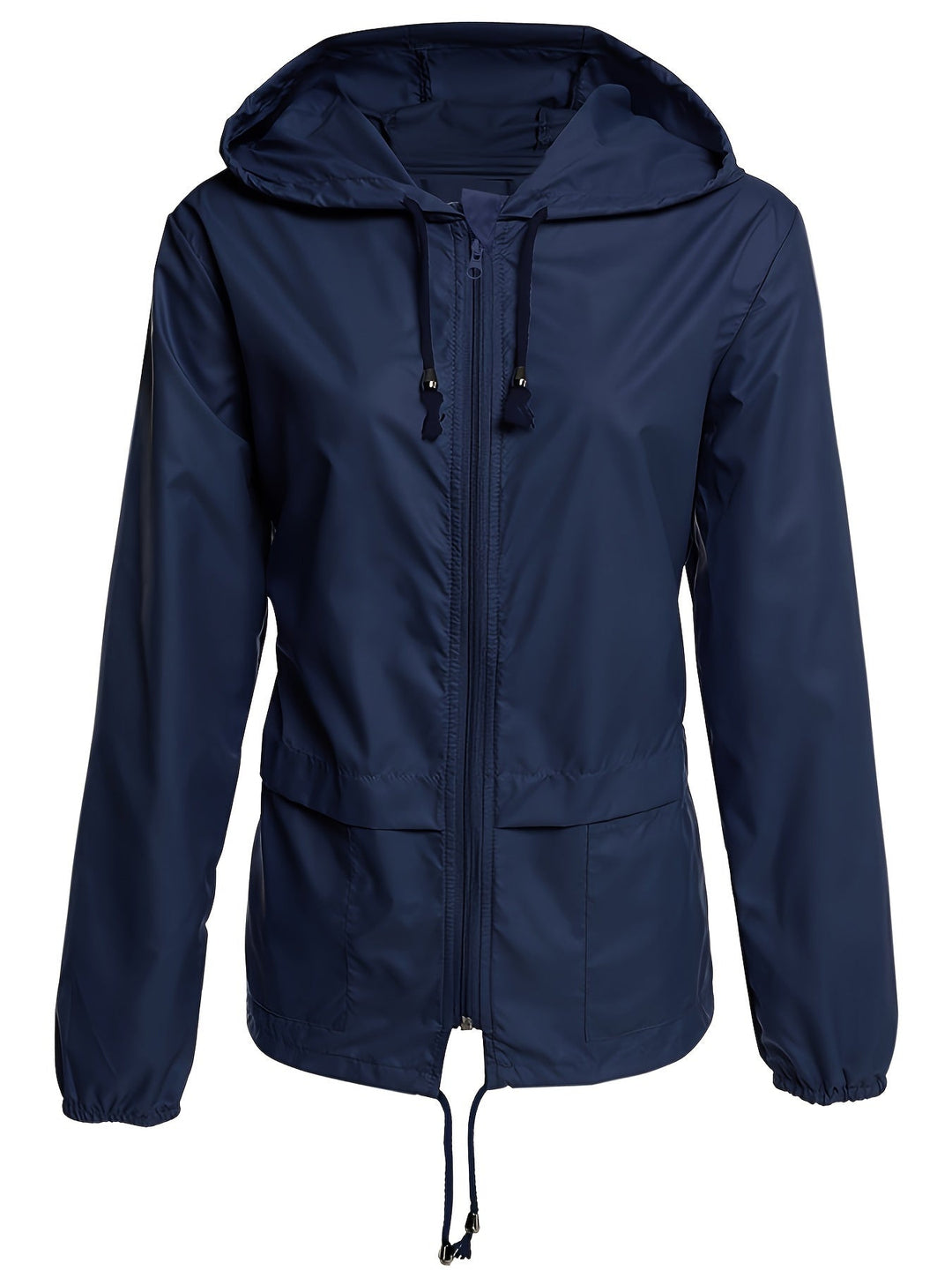 Drune | Einfarbige Windjacke mit Langen Ärmeln