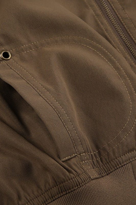 Drune | Gürteltaschenjacke mit Reißverschluss