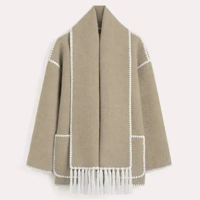 Drune | Jacke mit Schalkragen