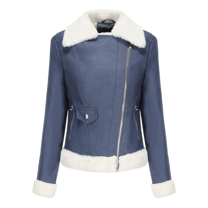 Drune | Winterlederjacke mit Fleece-Futter