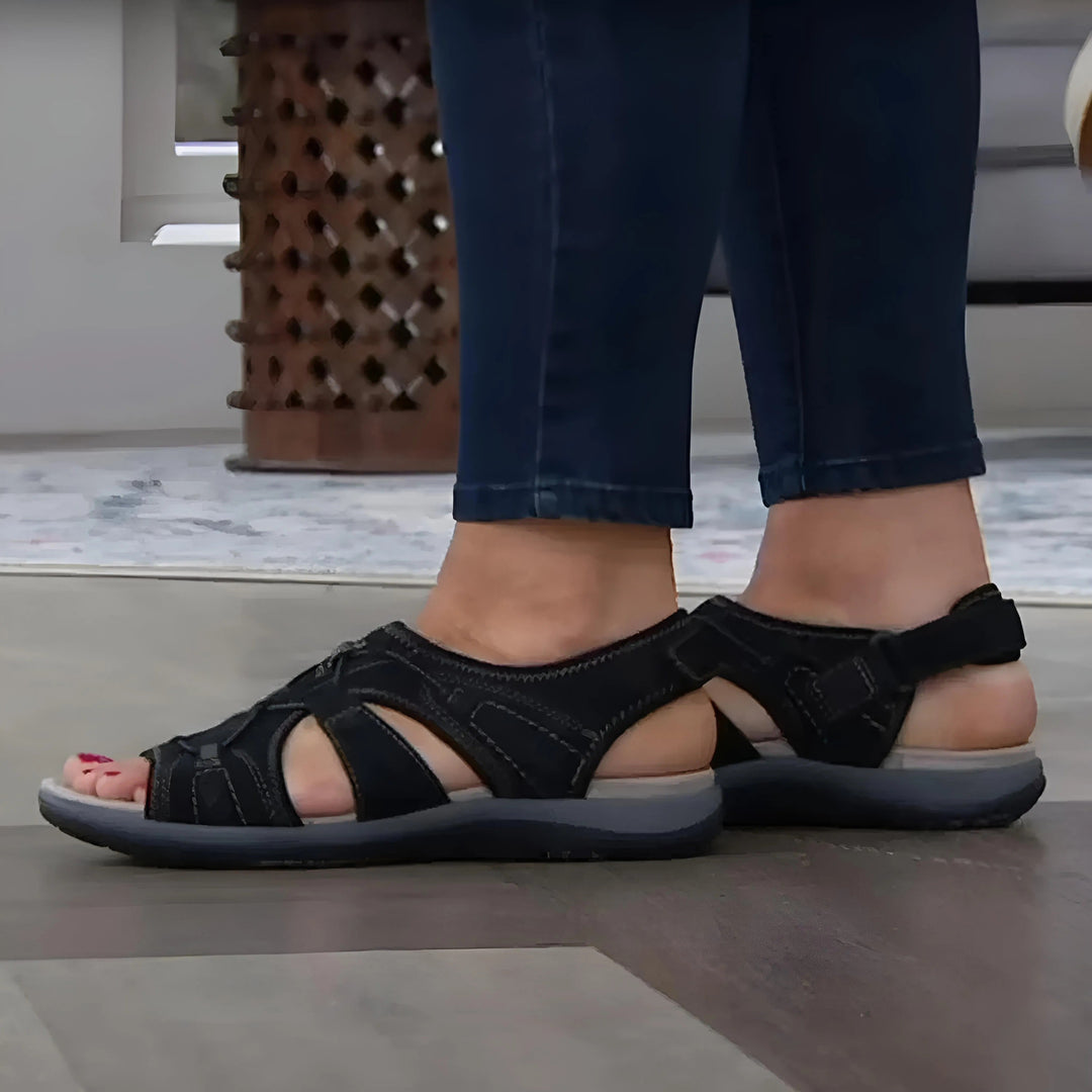 Drune | Dehnbare Orthopädische Sandalen