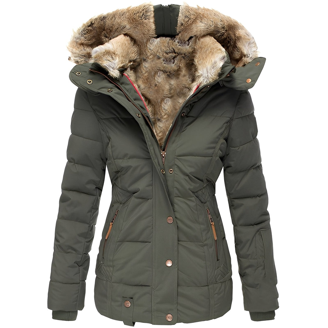 Drune | Stilvolle und warme Damenjacke mit Kapuze