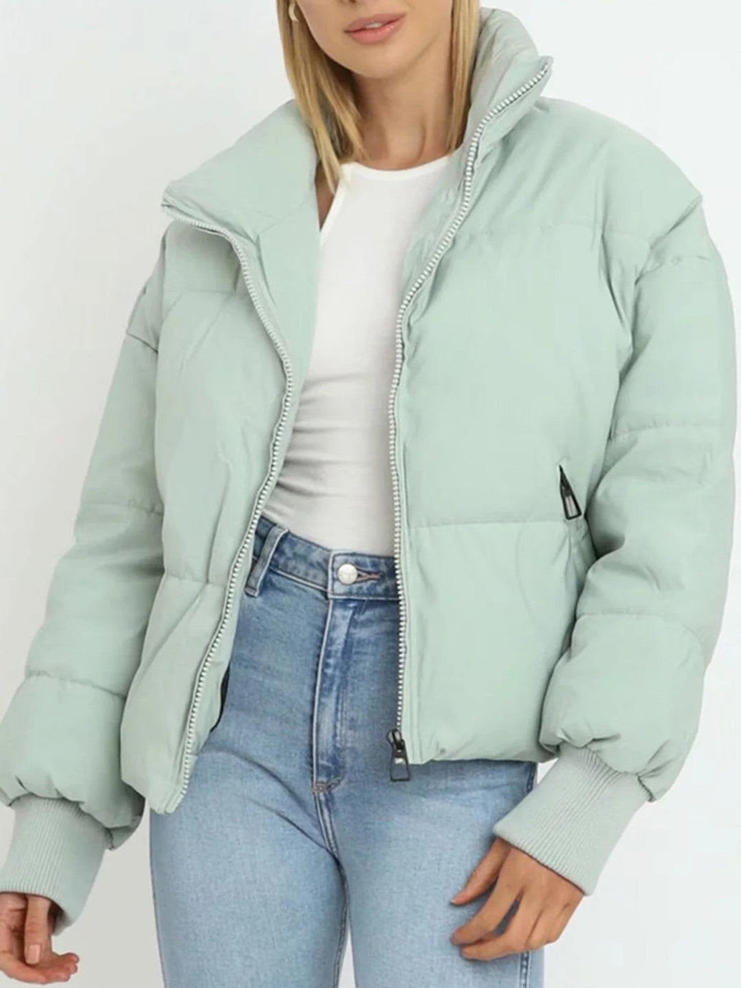 Drune | Damen Verkürzte Pufferjacke
