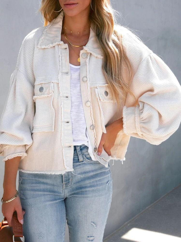 Drune | Kurz geschnittene Loose Jacke