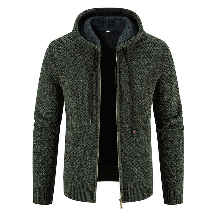 Drune | Stilvoller Kapuzen-Cardigan für Männer