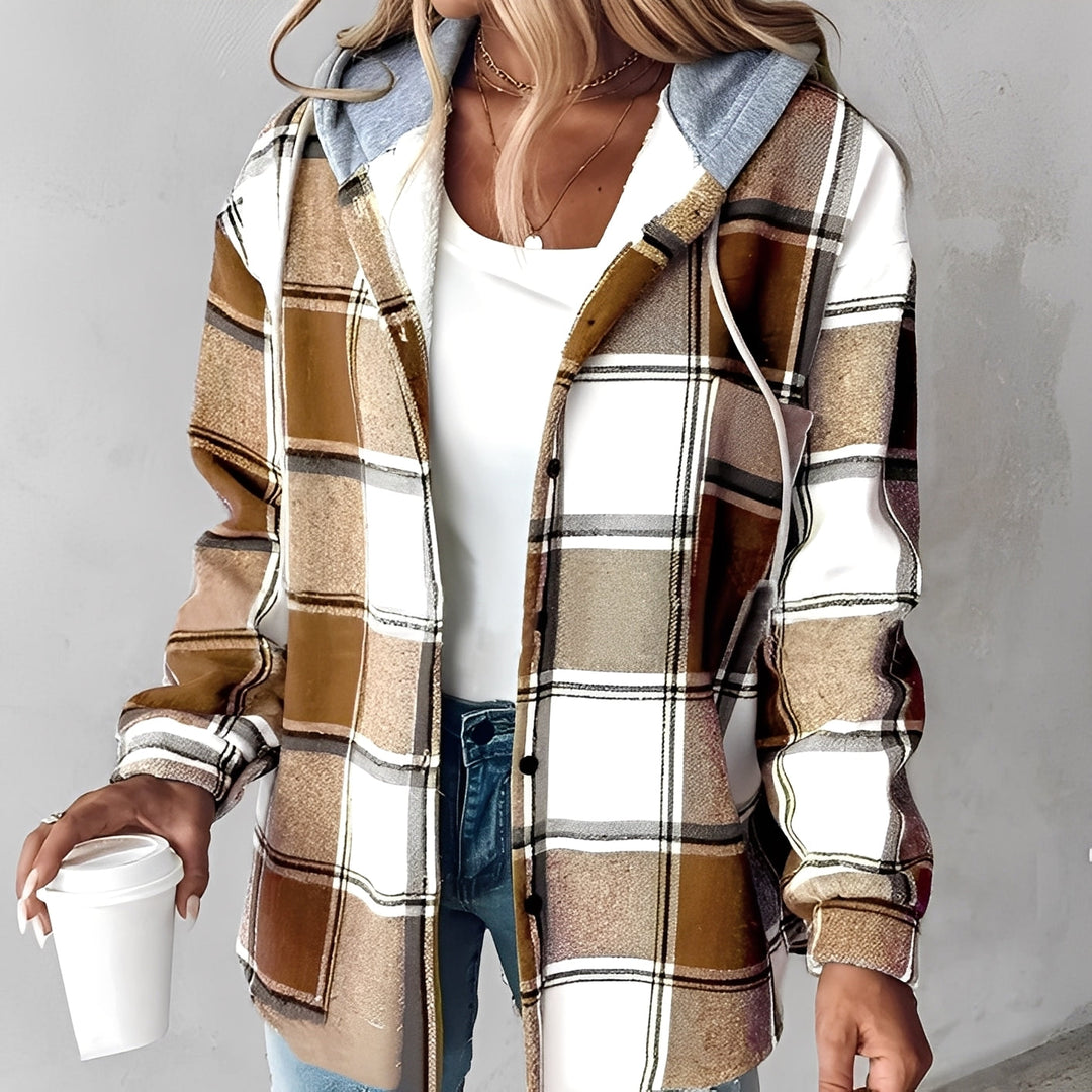 Drune | Bequeme, warme Damen-Hoodie-Jacke