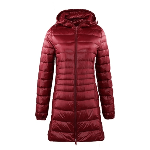 Drune | Leichtgewicht Pufferjacke - Mit Kapuze & Wasserabweisend - Zusammenpackbares Design - Winter-Essential