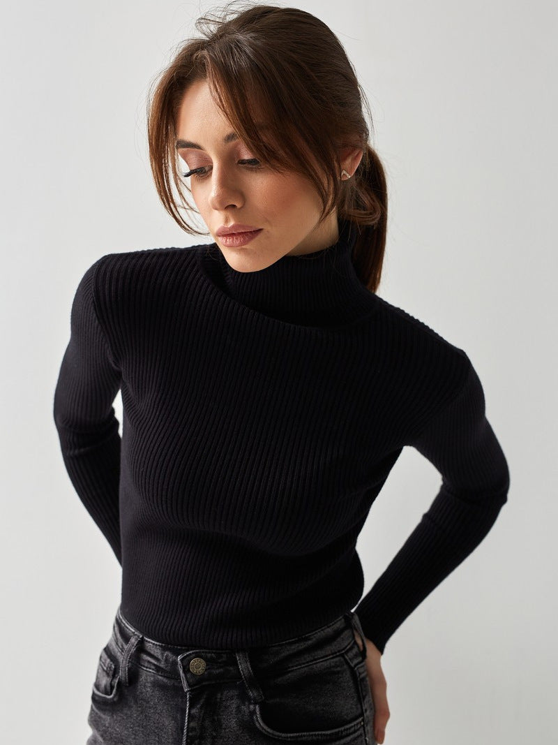 Drune | Sophistizierter Winter Rollkragen Pullover