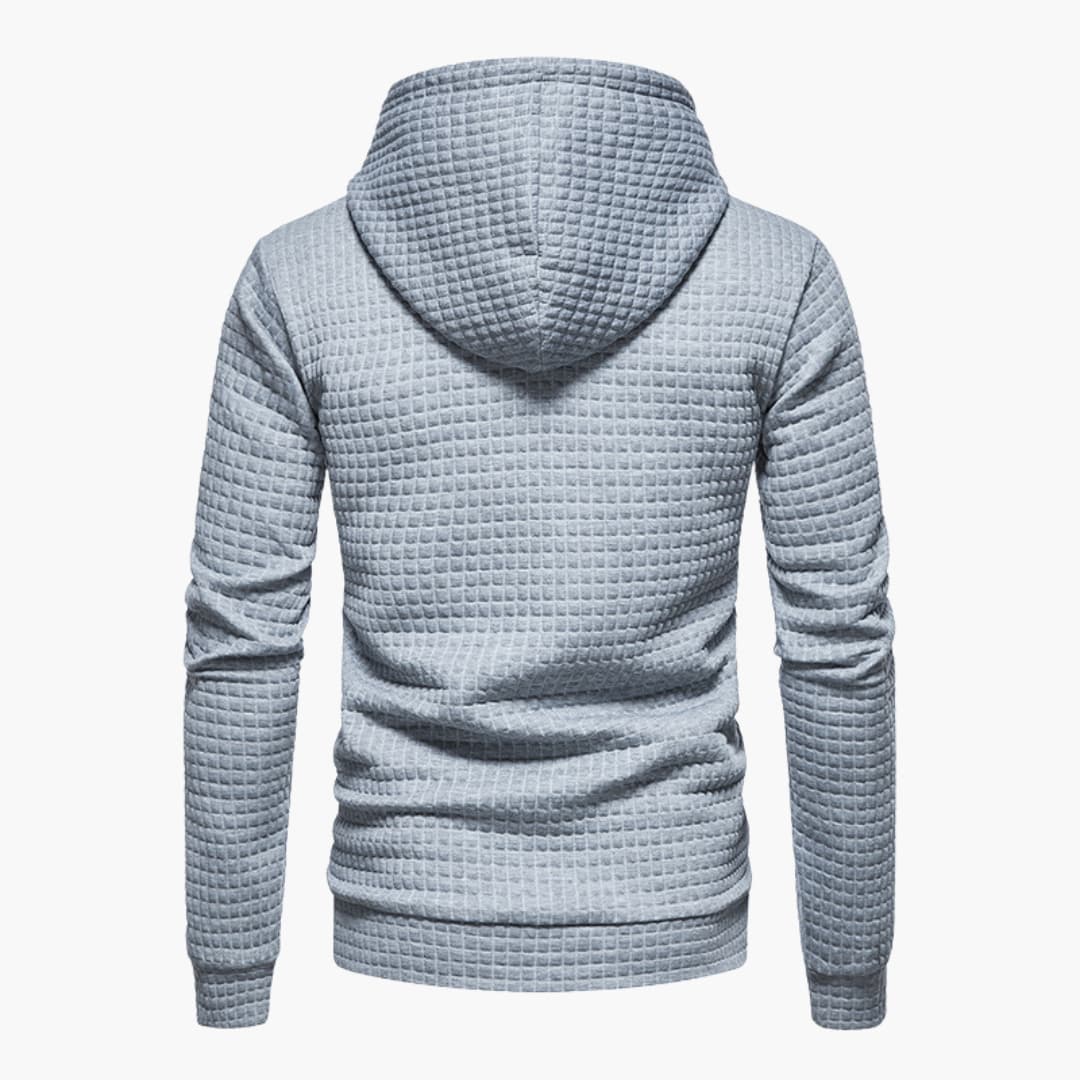 Drune | Kapuzenpullover Kariert - Moderner Freizeit-Hoodie für Alltag und Sport