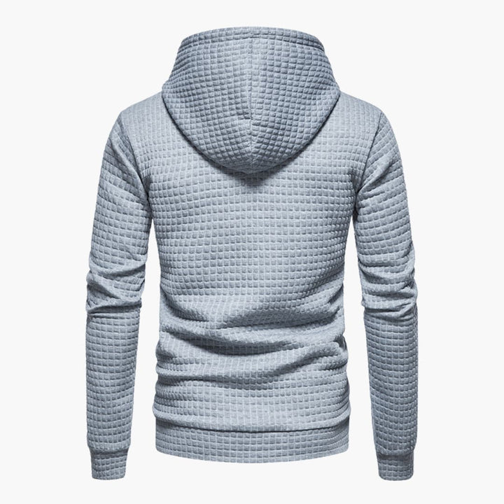 Drune | Kapuzenpullover Kariert - Moderner Freizeit-Hoodie für Alltag und Sport