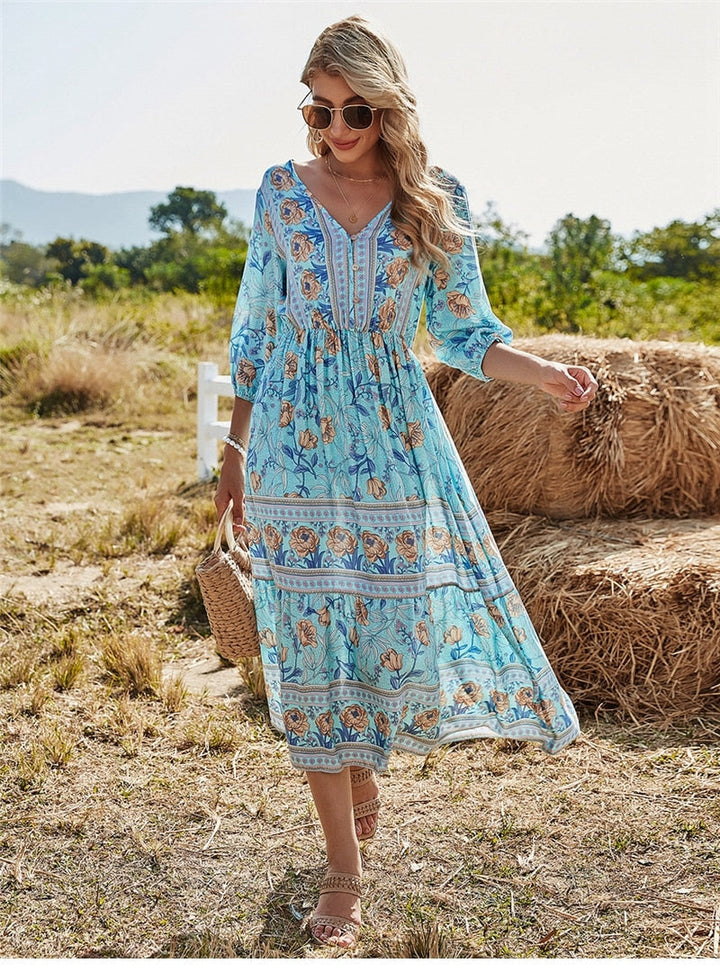 Drune | Stilvolles Boho Sommerkleid