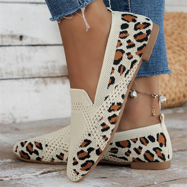 Bequeme, rutschfeste flache Schuhe für Damen