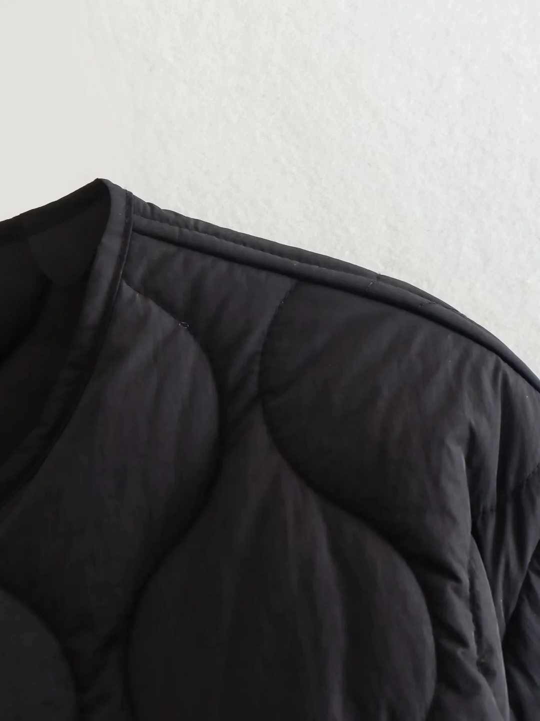 Drune | Gepolsterte Jacke Damen, Leichtes Übergröße Modell Mit Taschen, Knopfverschluss