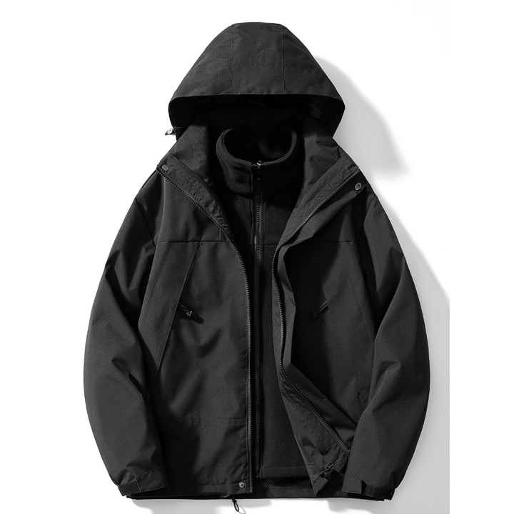 Drune | Winterjacke 3-in-1 - Fleece & Mit Kapuze