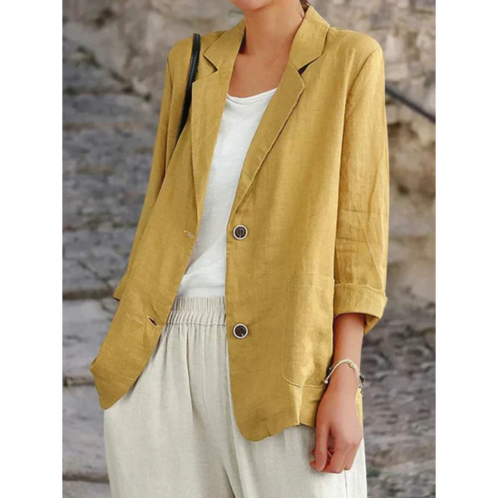Drune | stilvolle Leinenjacke