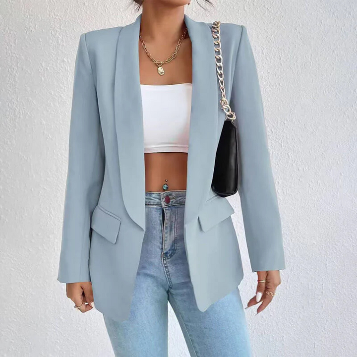 Drune | Blazer Schmaler Schnitt Strukturierte Silhouette Klassisches Einreiher Design