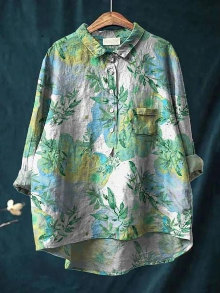 Drune | Elegante und vielseitige Blumenbluse