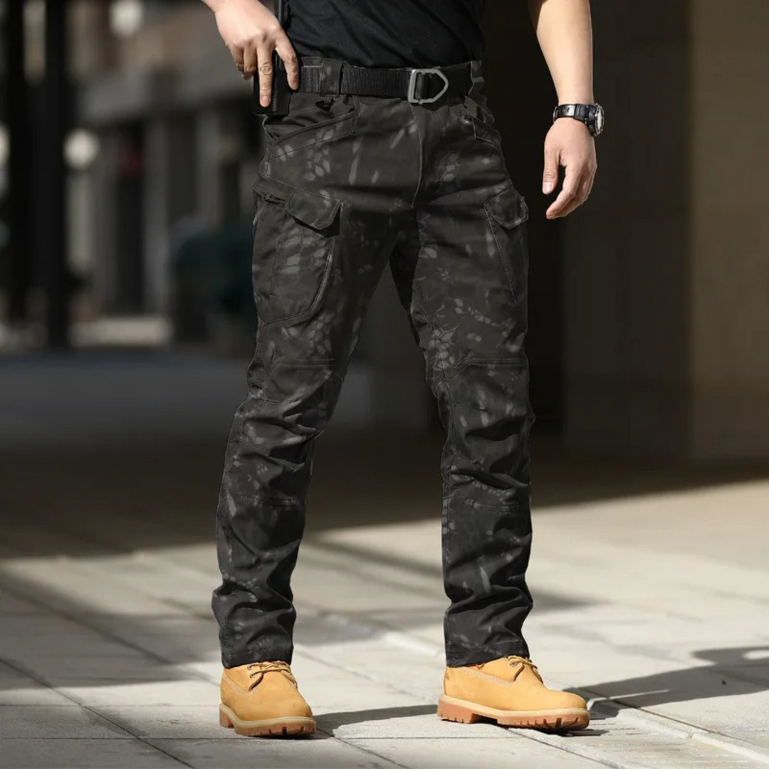Drune | Mehrtaschen-cargohose herren mit Reißverschluss