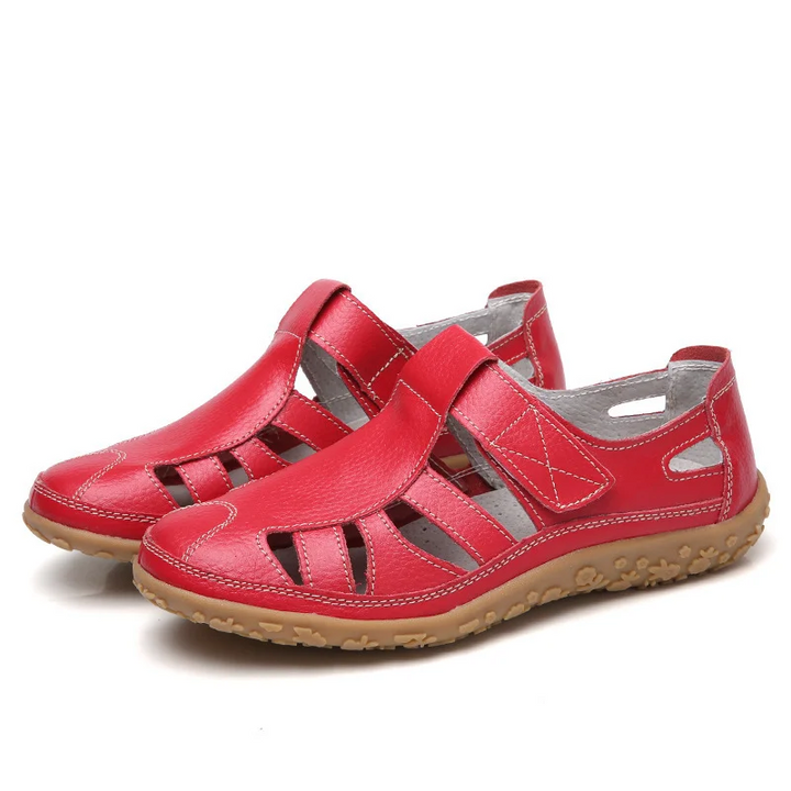 Drune | Orthopädische Retro Sandalen Rutschfest