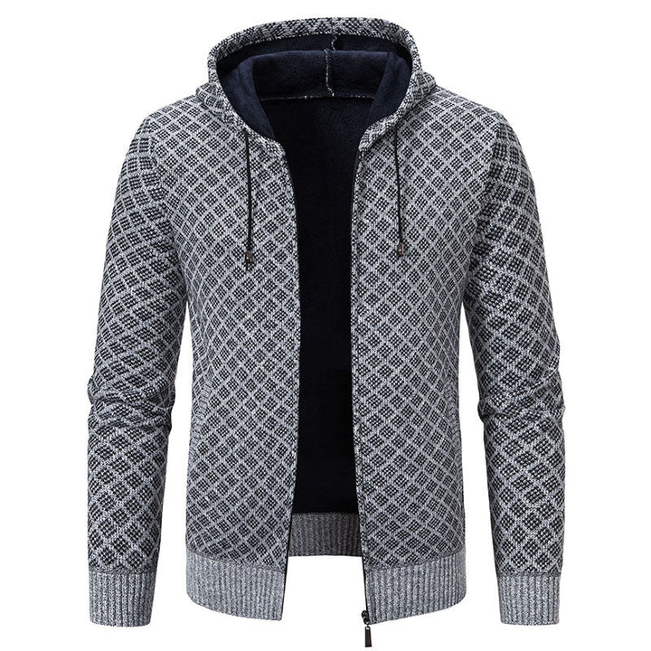 Drune | Elegante, schlanke Jacke mit Kapuze für Männer