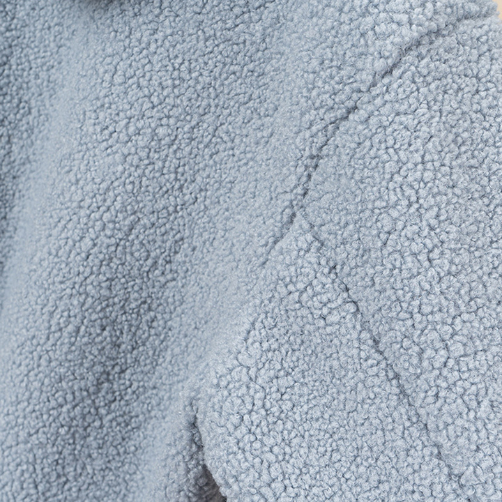 Drune | Kapuzenjacke mit Reißverschluss und Weichem Sherpa Stoff, Fleece Weste