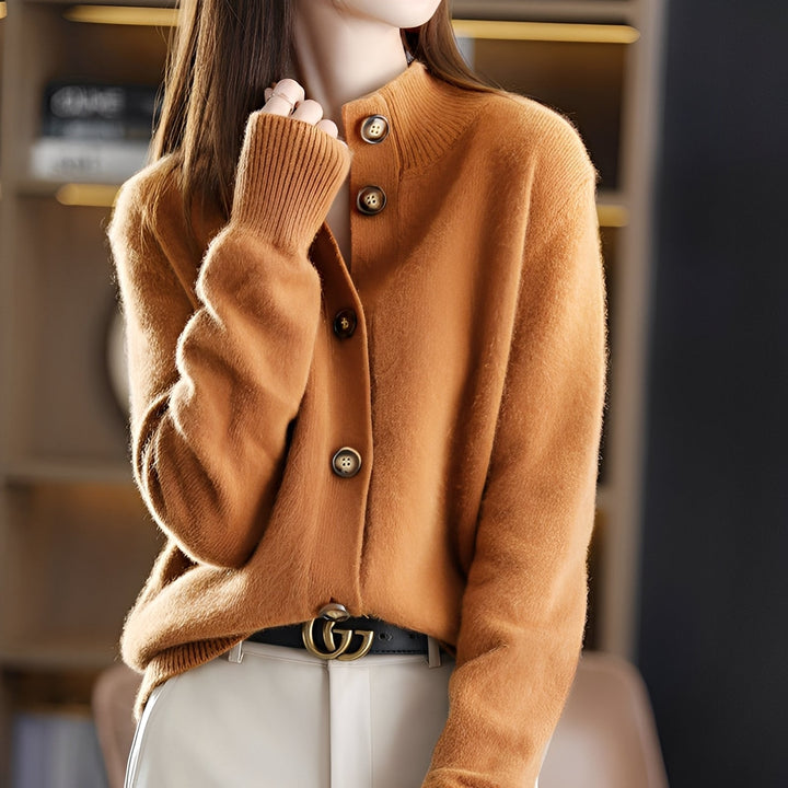 Drune | Eleganter, lässig geschnittener Cardigan mit Knöpfen für Frauen