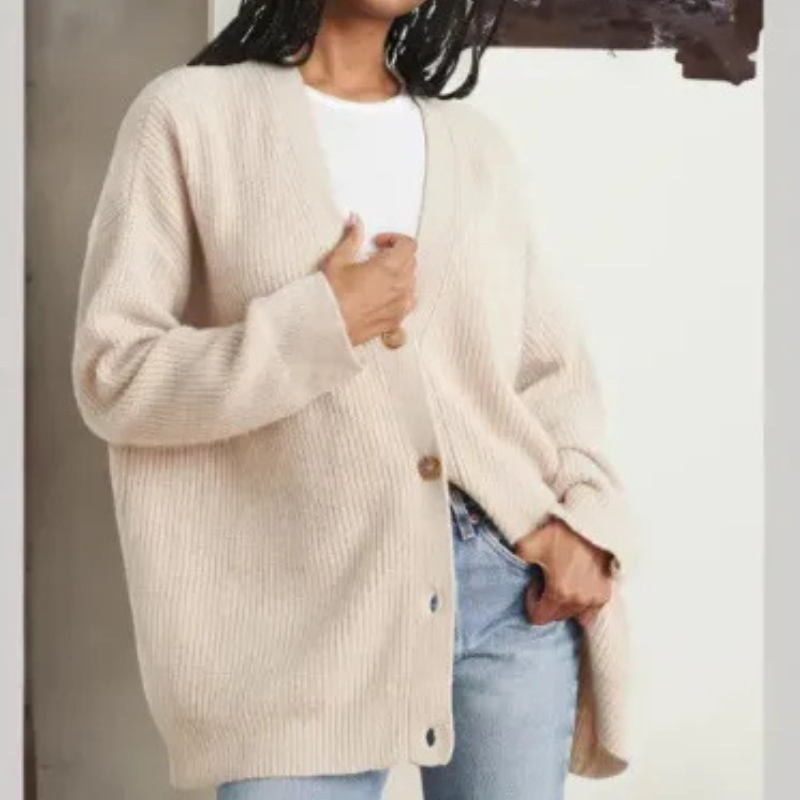 Drune | Cardigan - Zopfmuster Fein