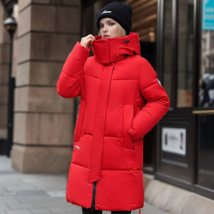 Drune | Stylische Kapuzen Baumwolljacke mit Ärmellogo