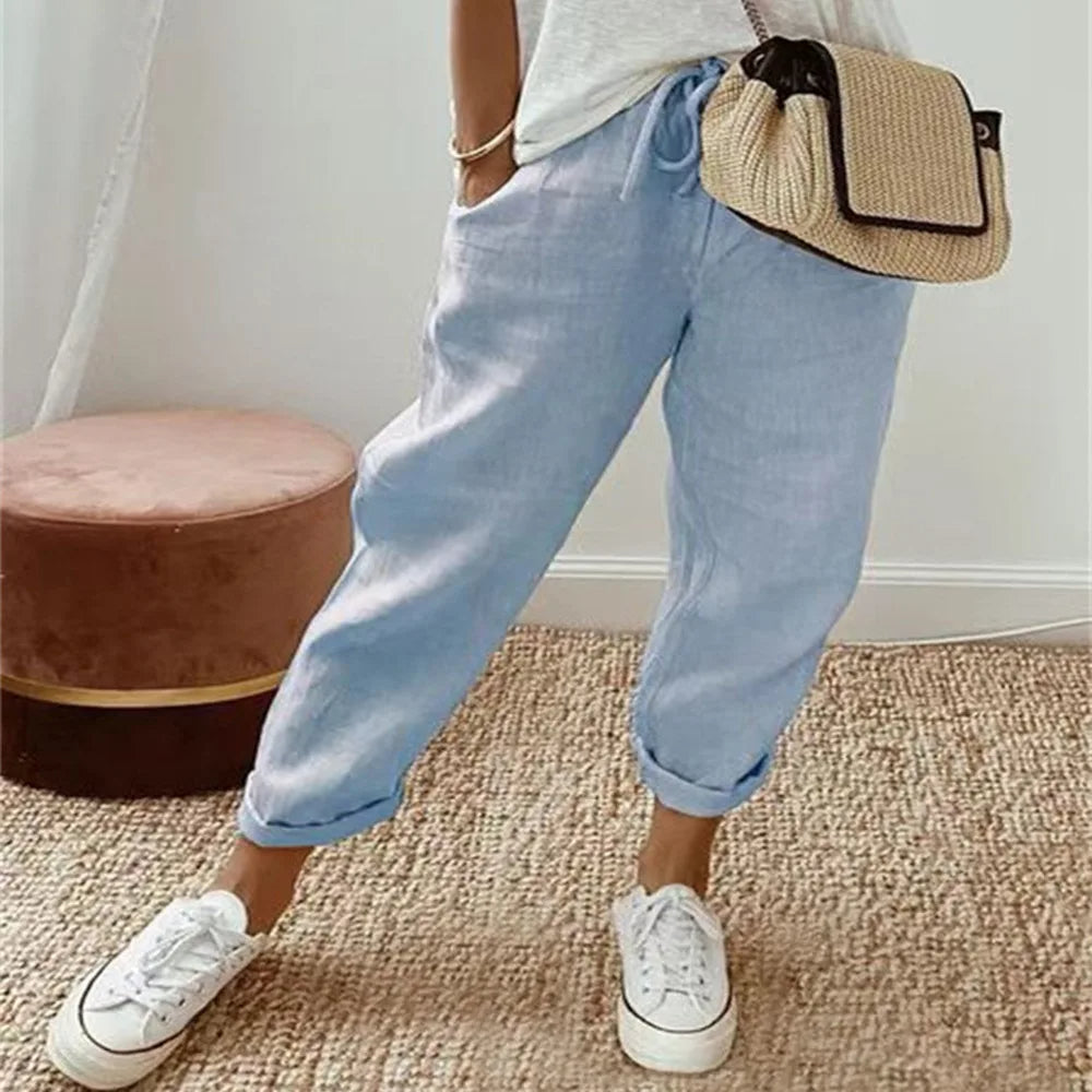 Drune | Bequeme Hose aus Leinen