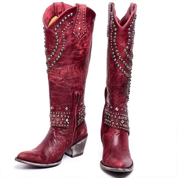 Drune | Cowboystiefel mit Absätzen