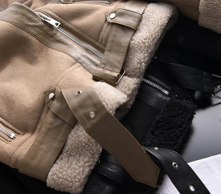 Drune | Wildleder Winterjacke Warm & Stilvoll