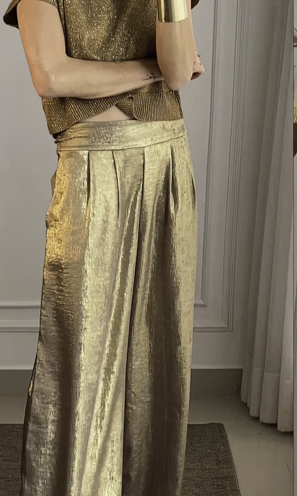 Damen Top- und Hosen-Set mit Bequemem Schnitt & Stylischem Design | Drune