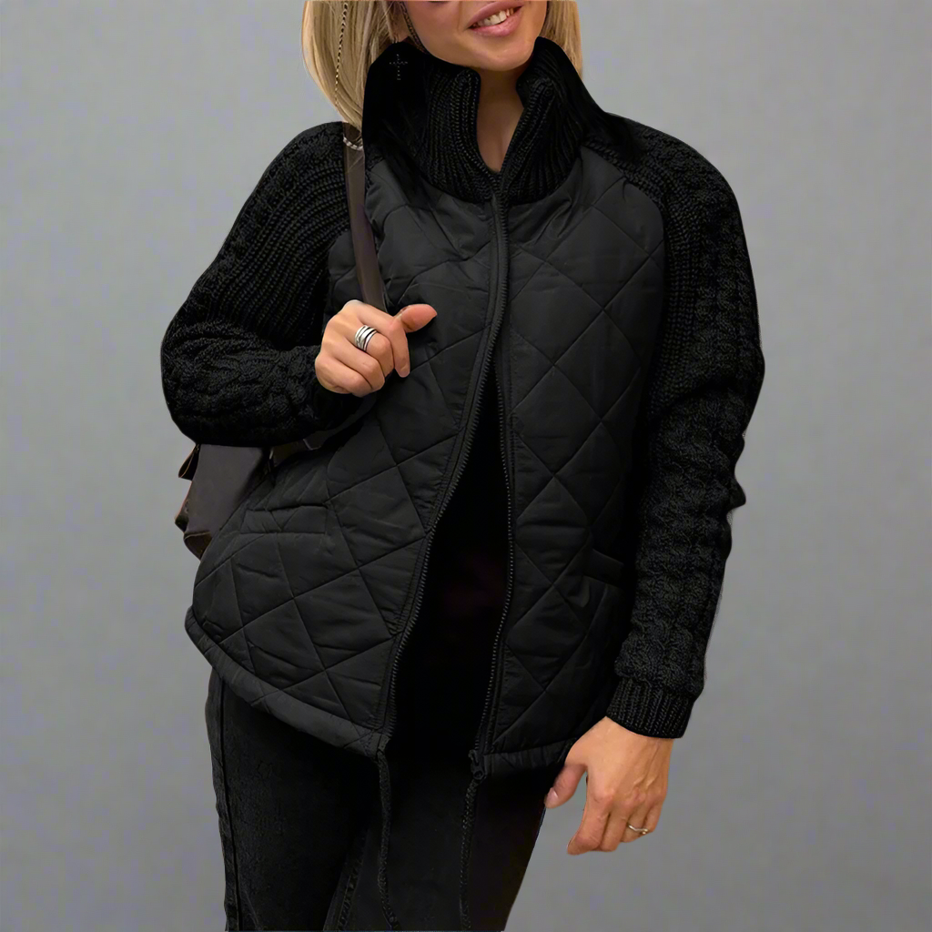 Drune | Jacket mit Gestrickten Ärmeln für Den Herbst